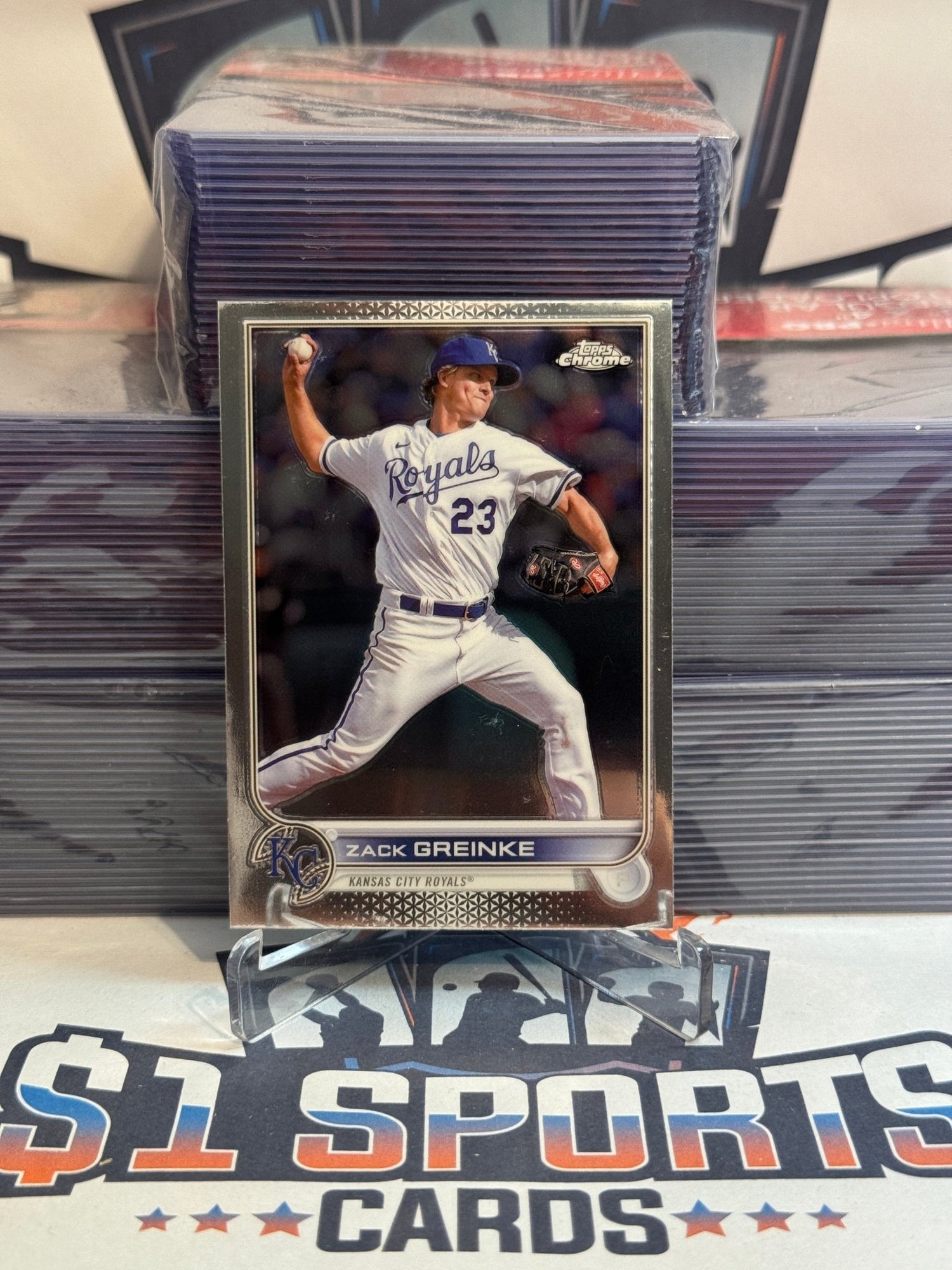 2022 Topps Chrome Update Zack Greinke #USC109