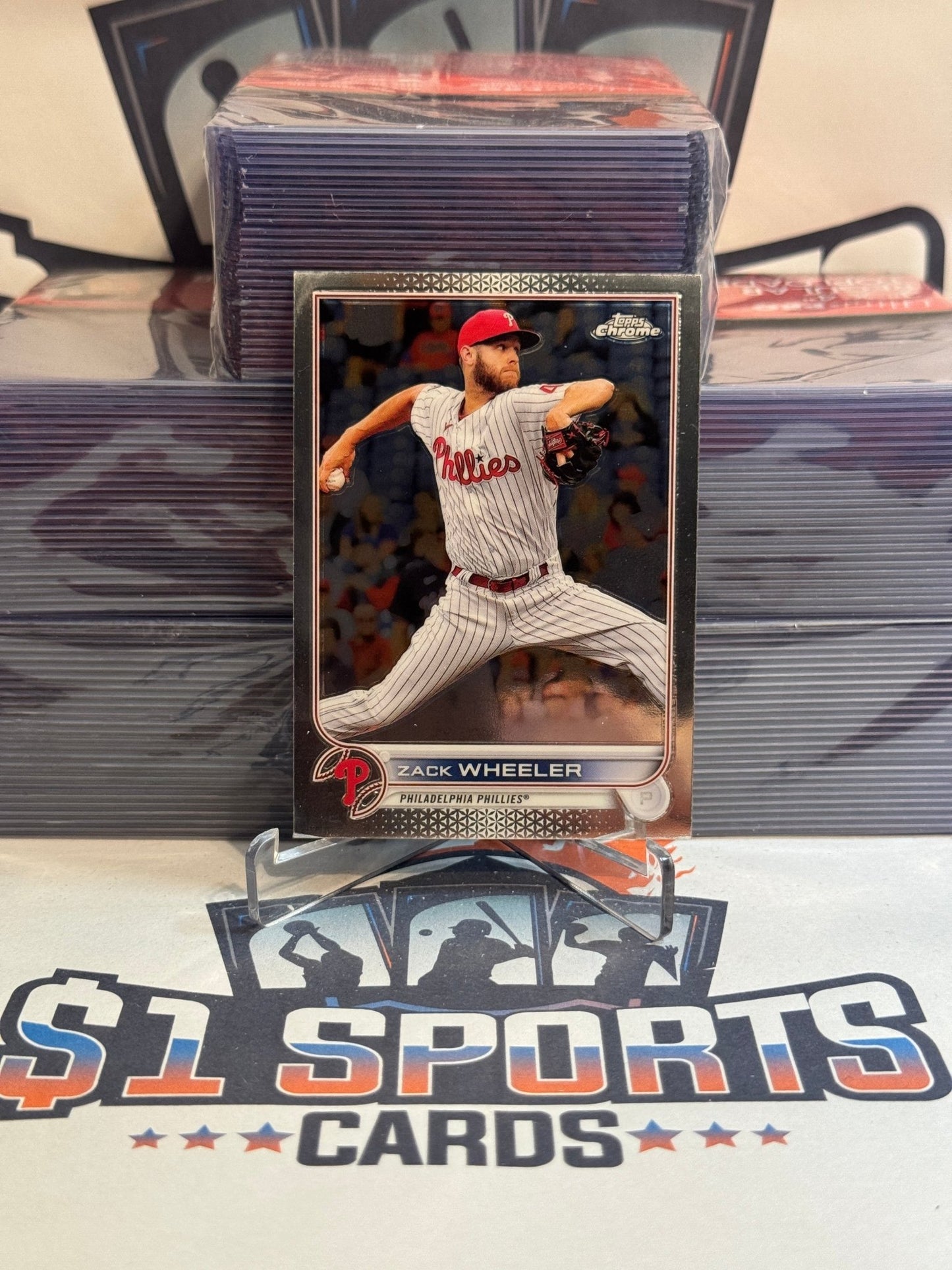 2022 Topps Chrome Zack Wheeler #207