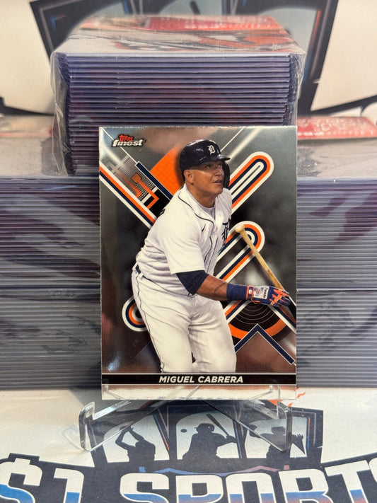 2022 Topps Finest Miguel Cabrera #52