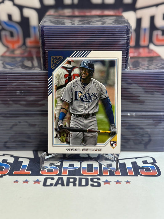 2022 Topps Gallery (Private Issue 49/250) Vidal Brujan Rookie #164