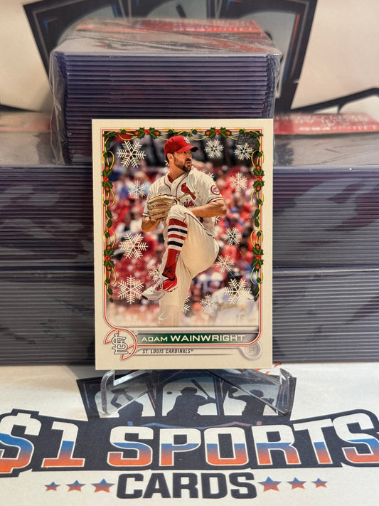 2022 Topps Holiday Adam Wainwright #HW139