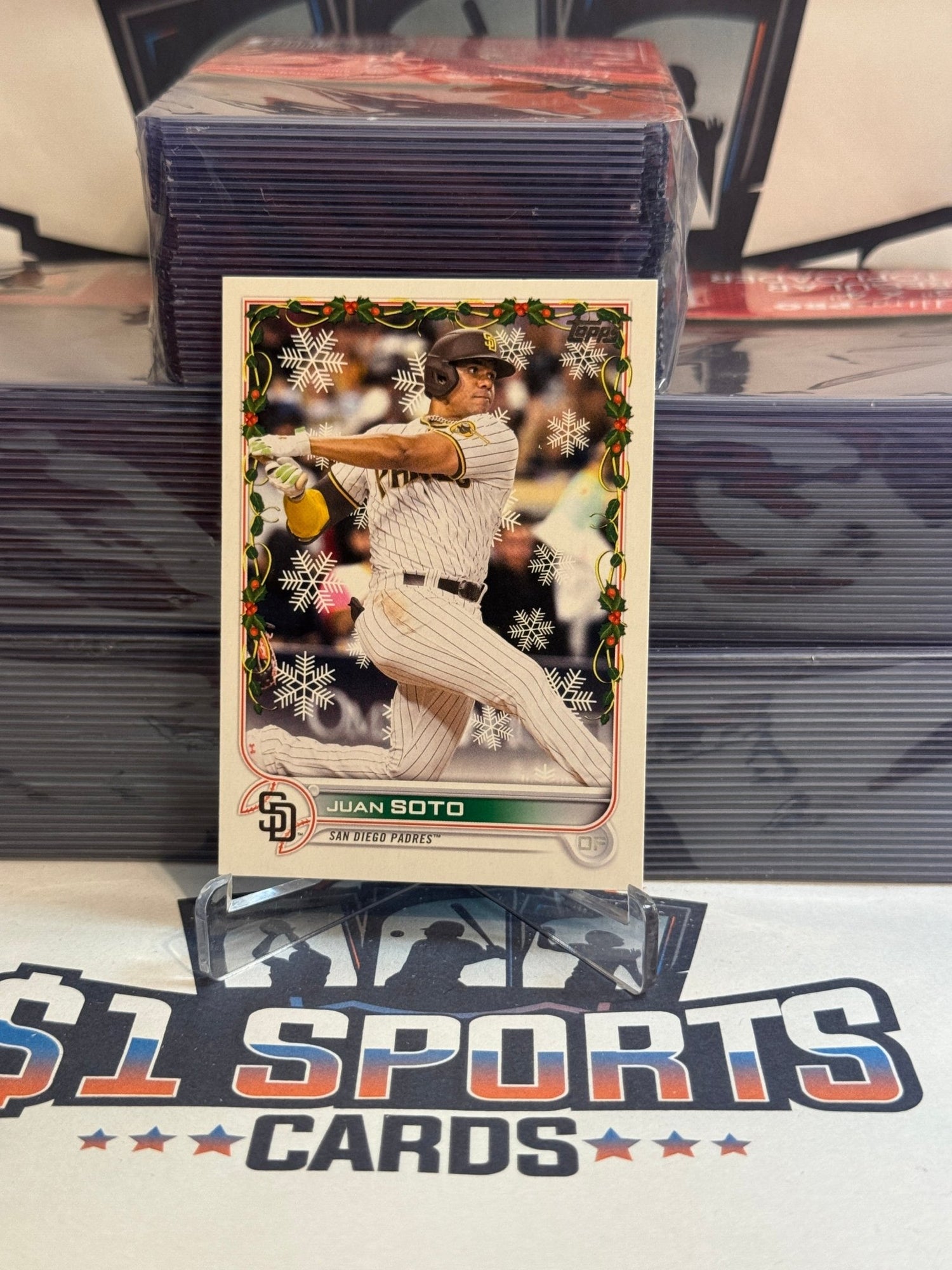 2022 Topps Holiday Juan Soto #HW55