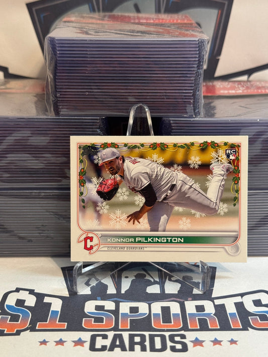 2022 Topps Holiday Konnor Pilkington Rookie #HW124