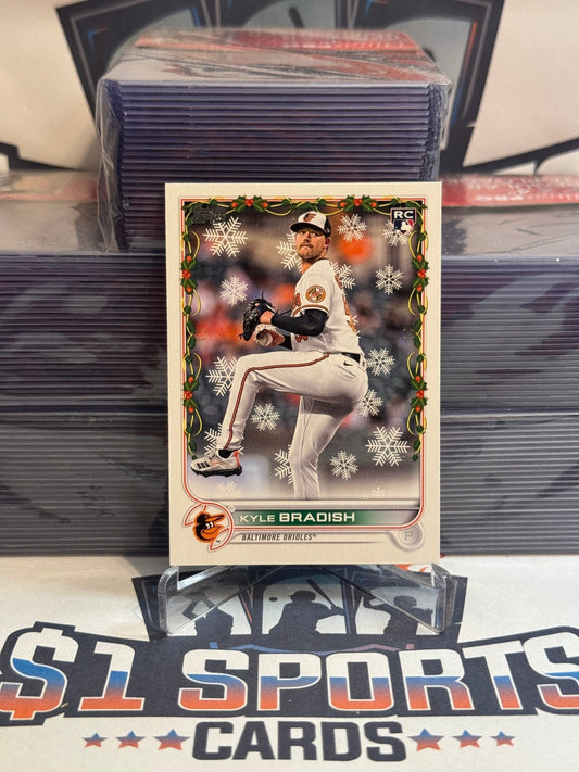 2022 Topps Holiday Kyle Bradish Rookie #HW77