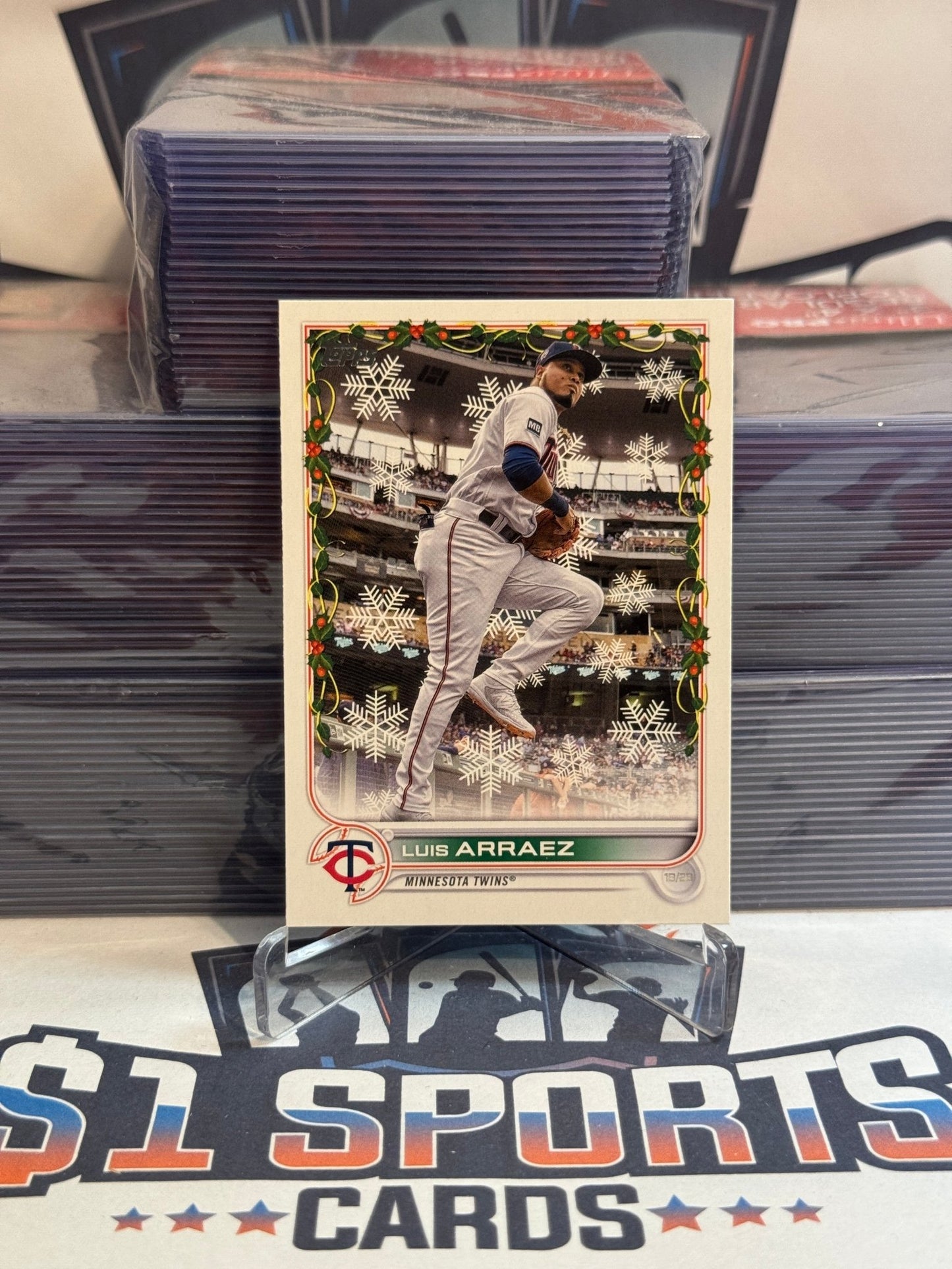 2022 Topps Holiday Luis Arraez #HW180