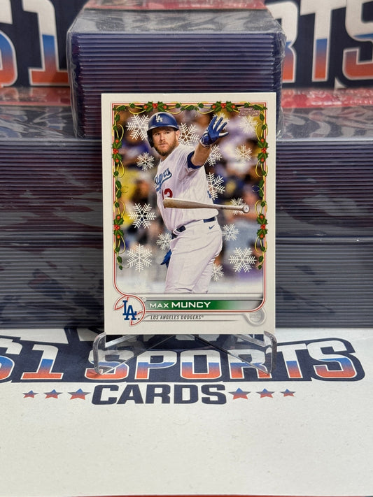 2022 Topps Holiday Max Muncy #HW199