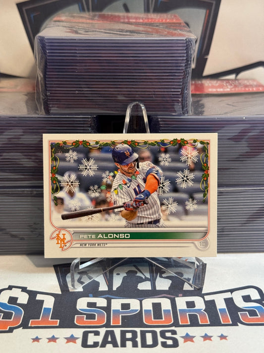 2022 Topps Holiday Pete Alonso #HW65