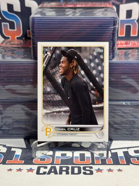 2022 Topps (Image Variation SP) Oneil Cruz Rookie #537