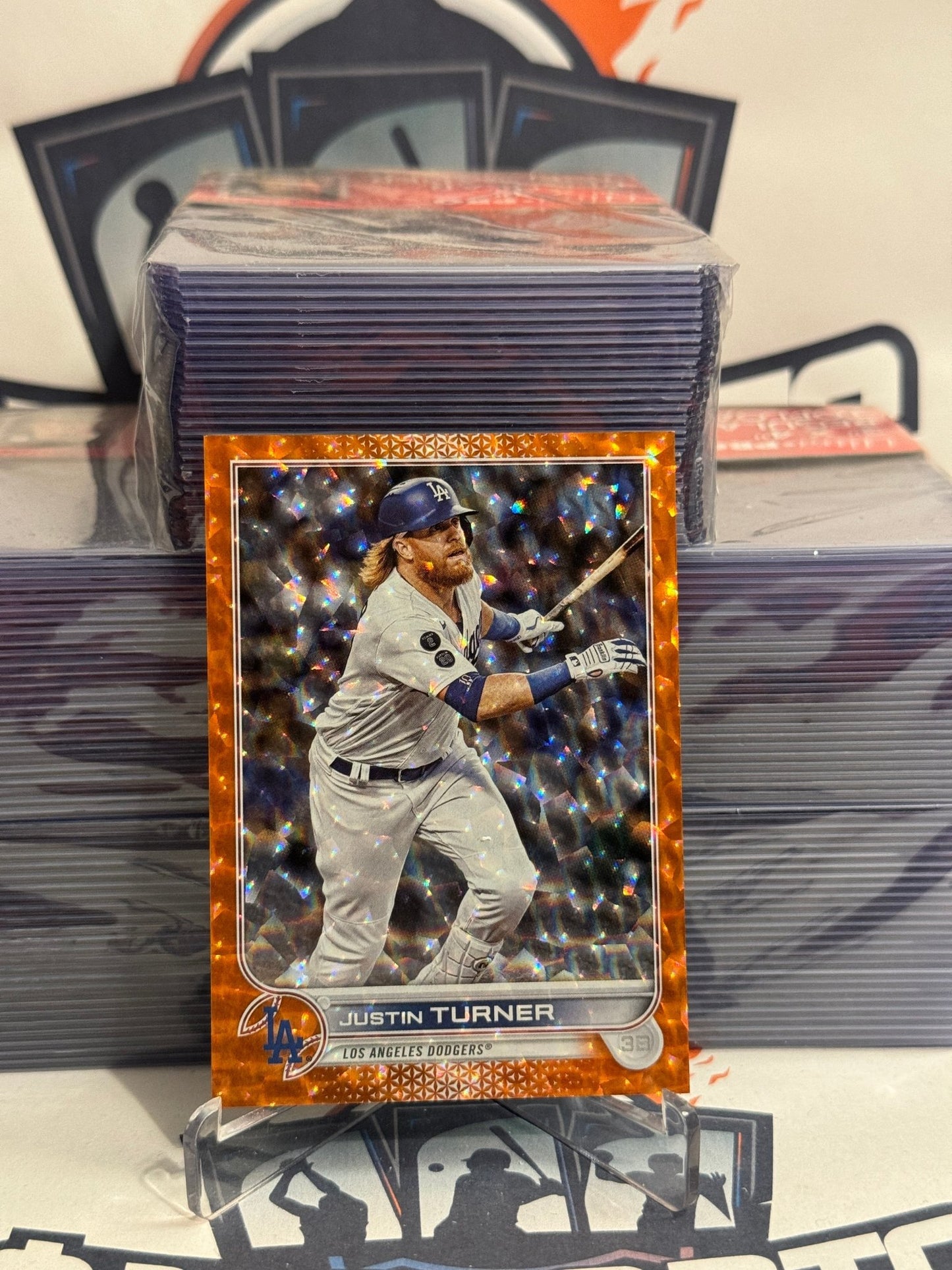 2022 Topps (Orange Foil 164/199) Justin Turner #257
