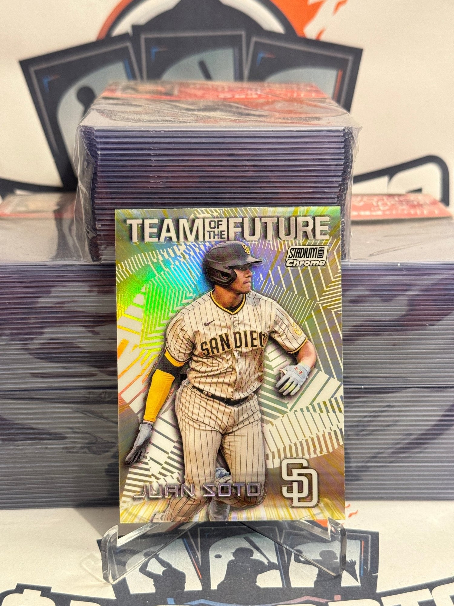 2022 Topps Stadium Club Chrome (Team of the Future) Juan Soto #TOF-16
