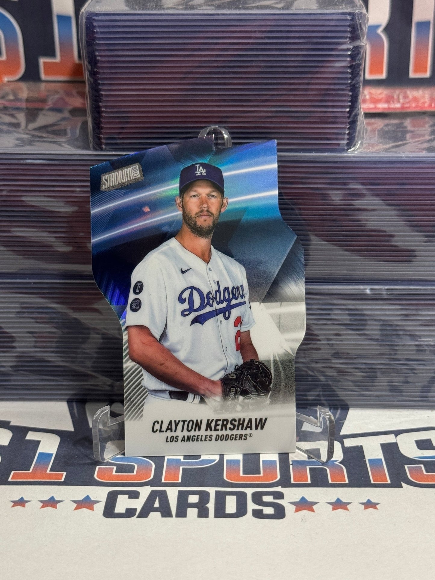 2022 Topps Stadium Club (Triumvirates) Clayton Kershaw T - 10