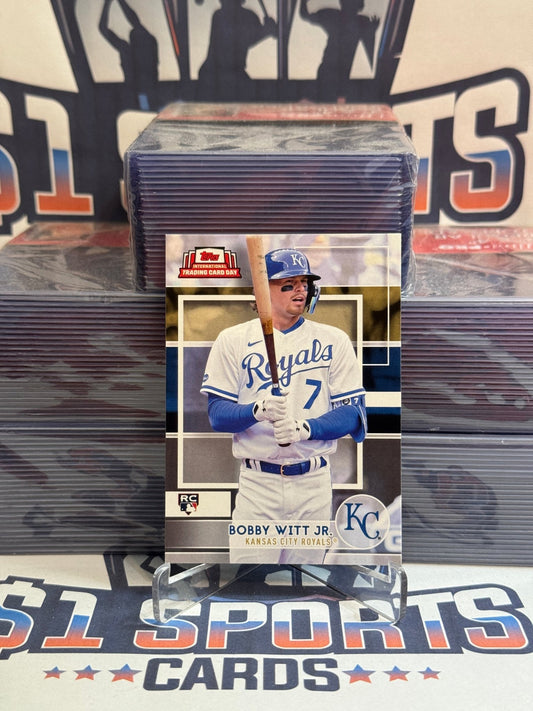 2022 Topps (Trading Card Day) Bobby Witt Jr. Rookie #NTCD - 13
