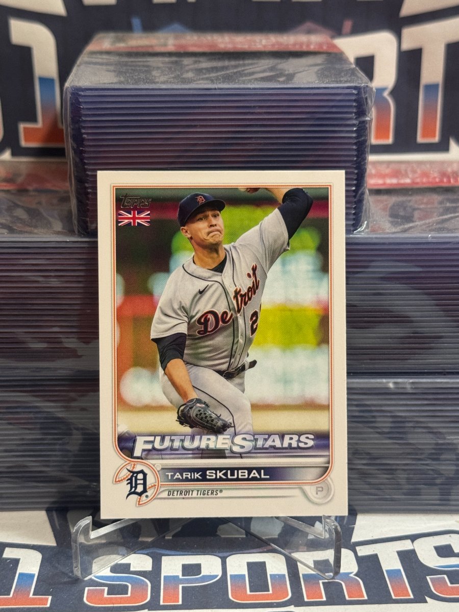 2022 Topps (UK Edition, Future Stars) Tarik Skubal 181