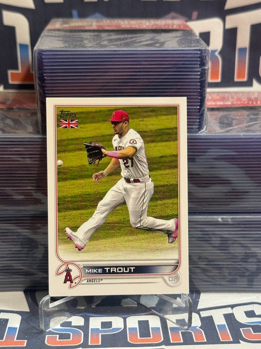 2022 Topps (UK Edition) Mike Trout 200