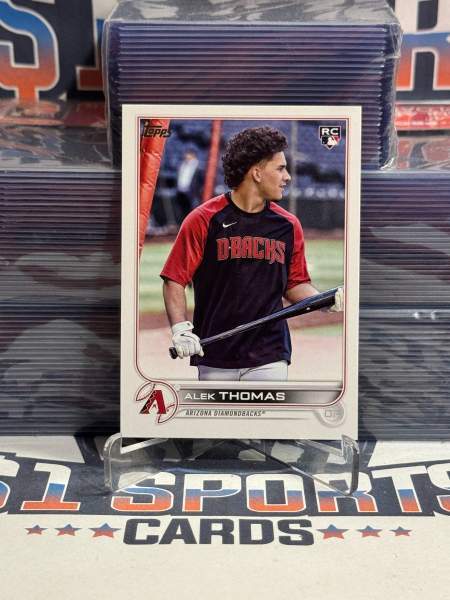 2022 Topps Update (Image Variation SP) Alek Thomas Rookie US212
