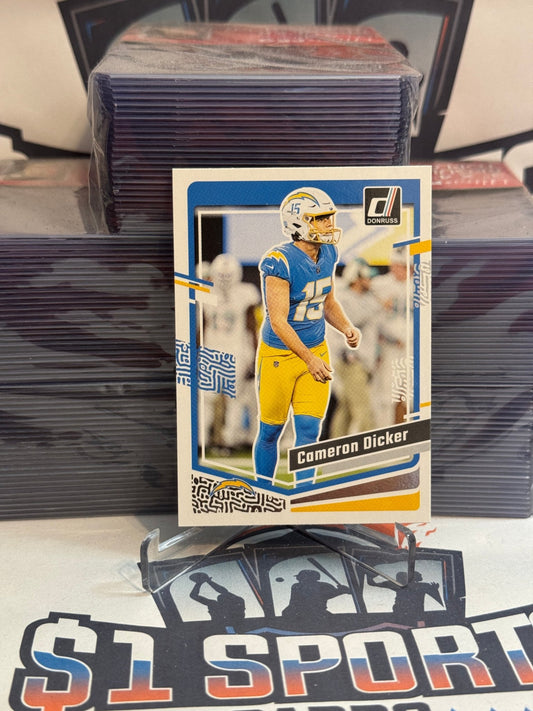 2023 Donruss (2nd Year) Cameron Dicker #154