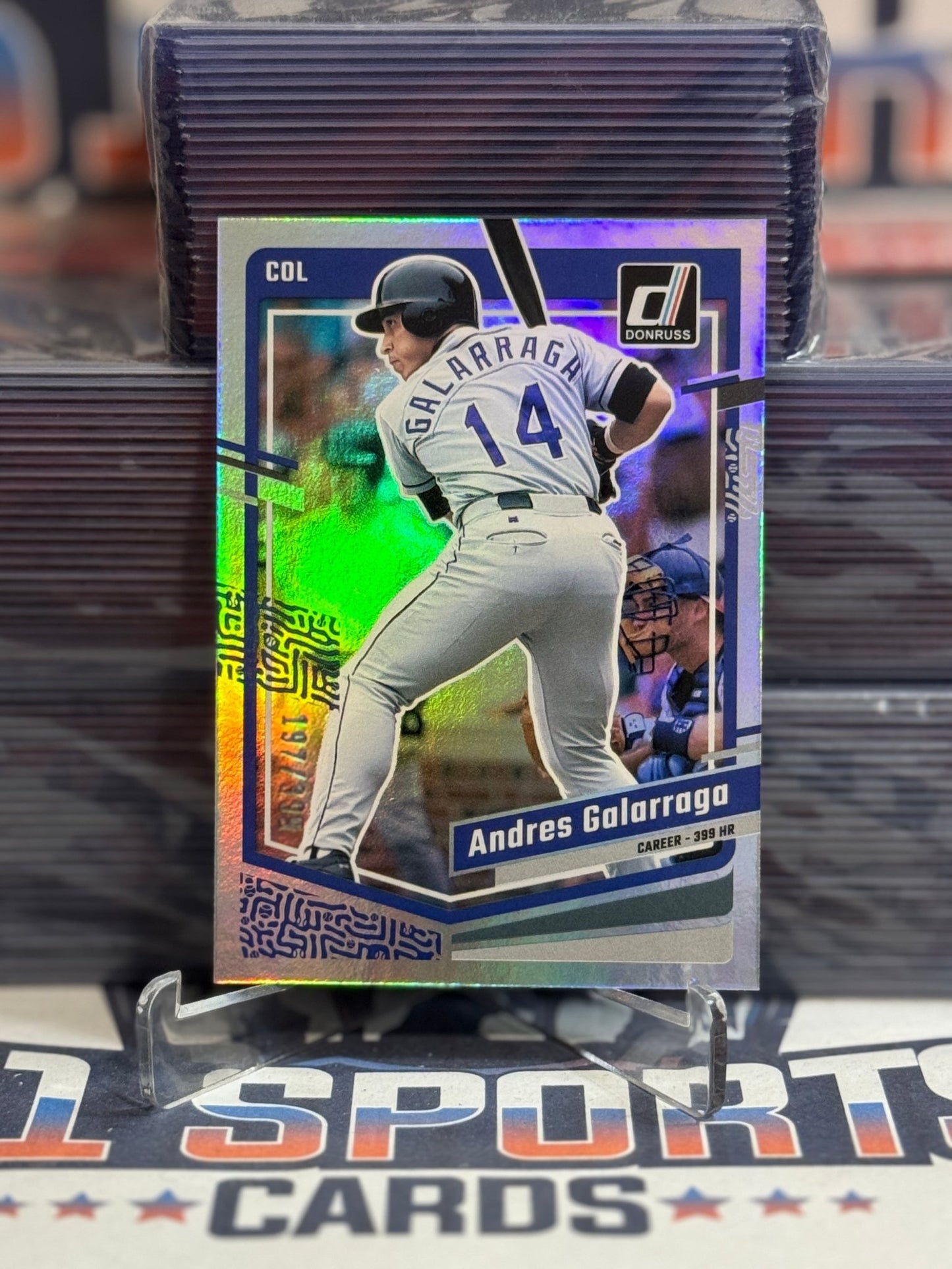 2023 Donruss (Foil 197/399) Andres Galarraga 228