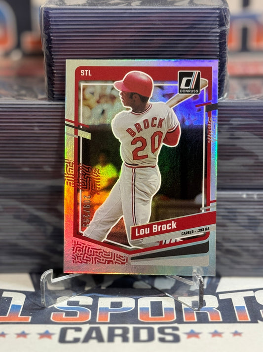 2023 Donruss (Foil 209/293) Lou Brock 177