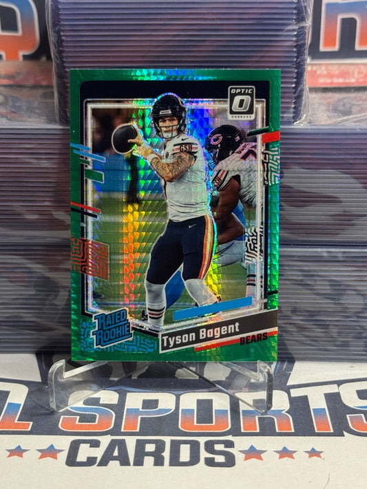 2023 Donruss Optic (Hyper Green Prizm) Tyson Bagent 216