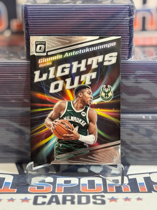 2023 Donruss Optic (Lights Out) Giannis Antetokounmpo 6