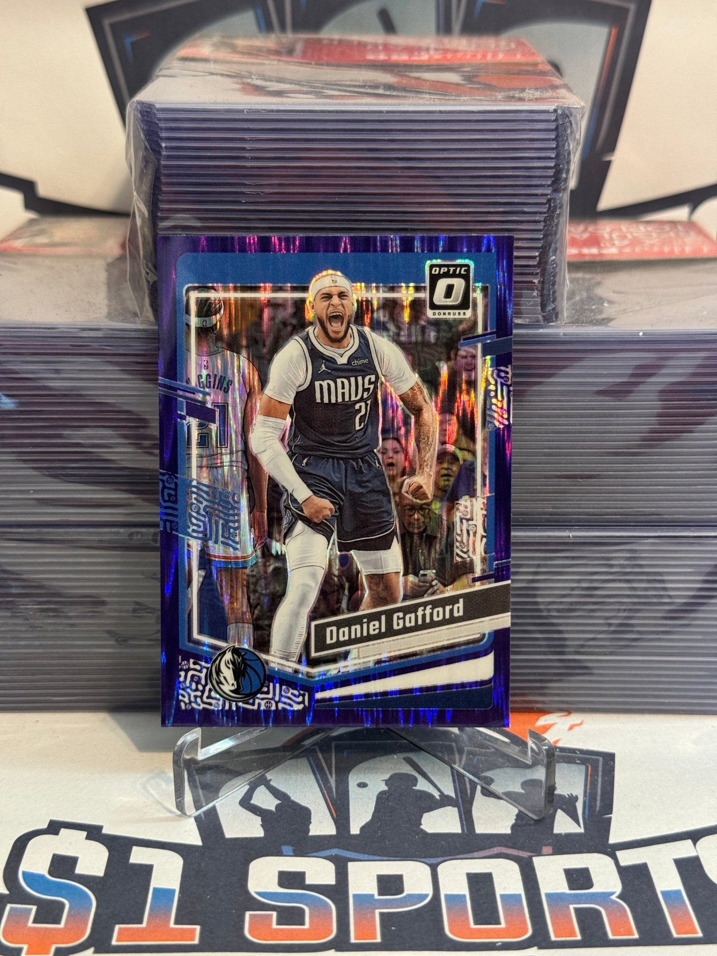 2023 Donruss Optic (Purple Flash Prizm) Daniel Gafford #138