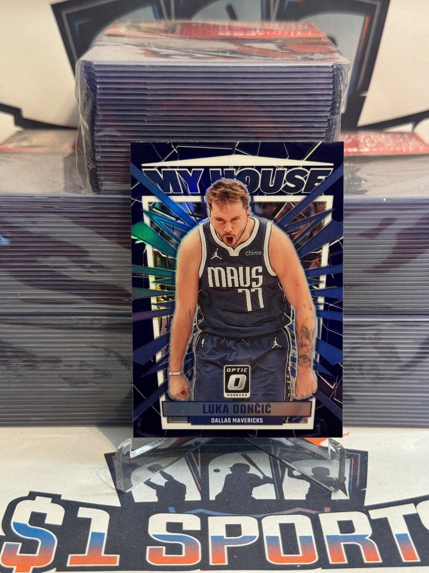 2023 Donruss Optic (Purple Prizm, My House) Luka Doncic #1