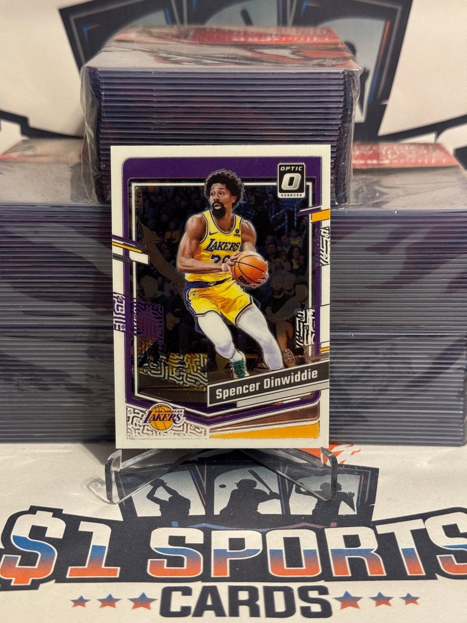 2023 Donruss Optic Spencer Dinwiddie #108