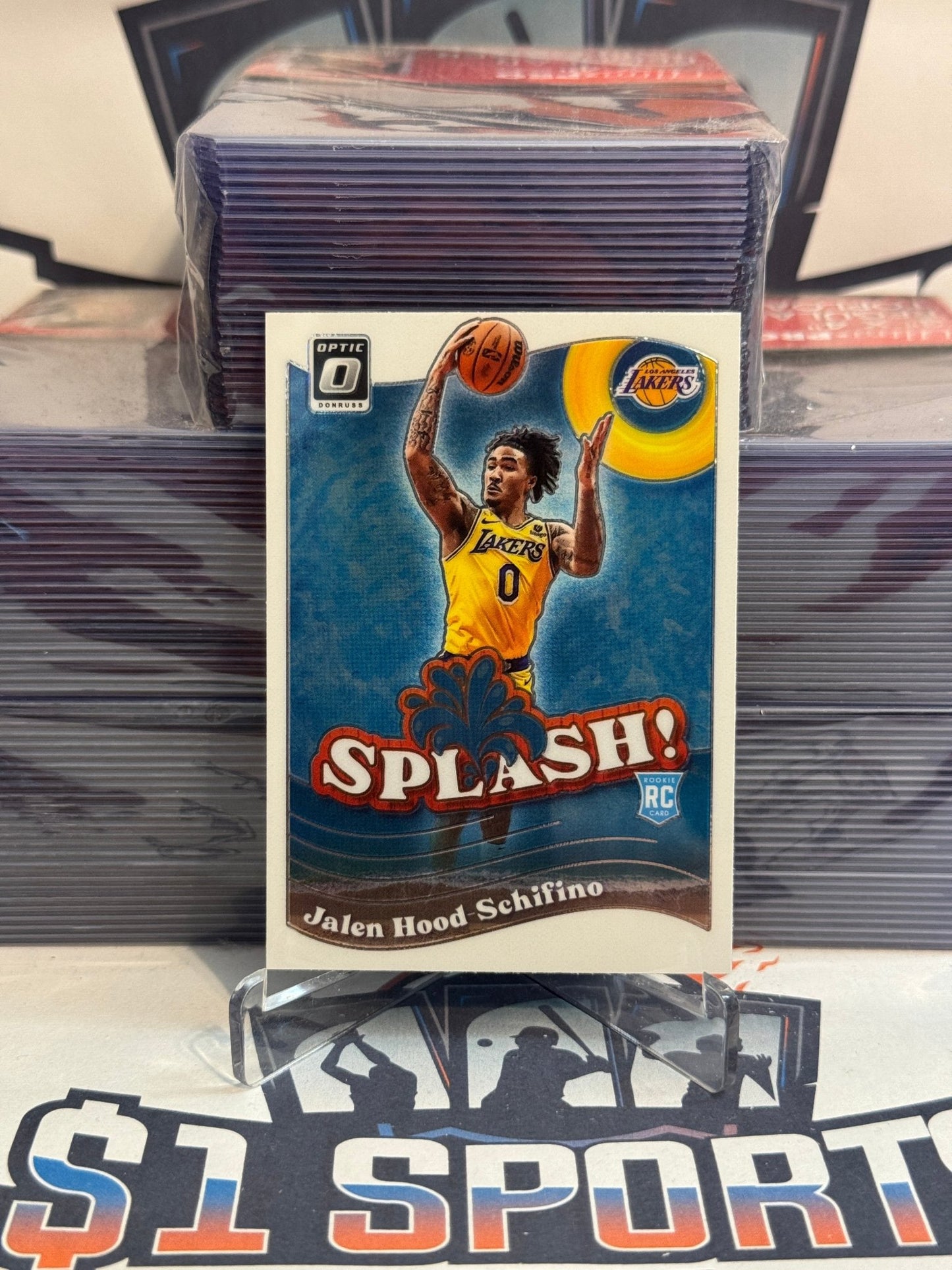 2023 Donruss Optic (Splash!) Jalen Hood - Schifino Rookie #14