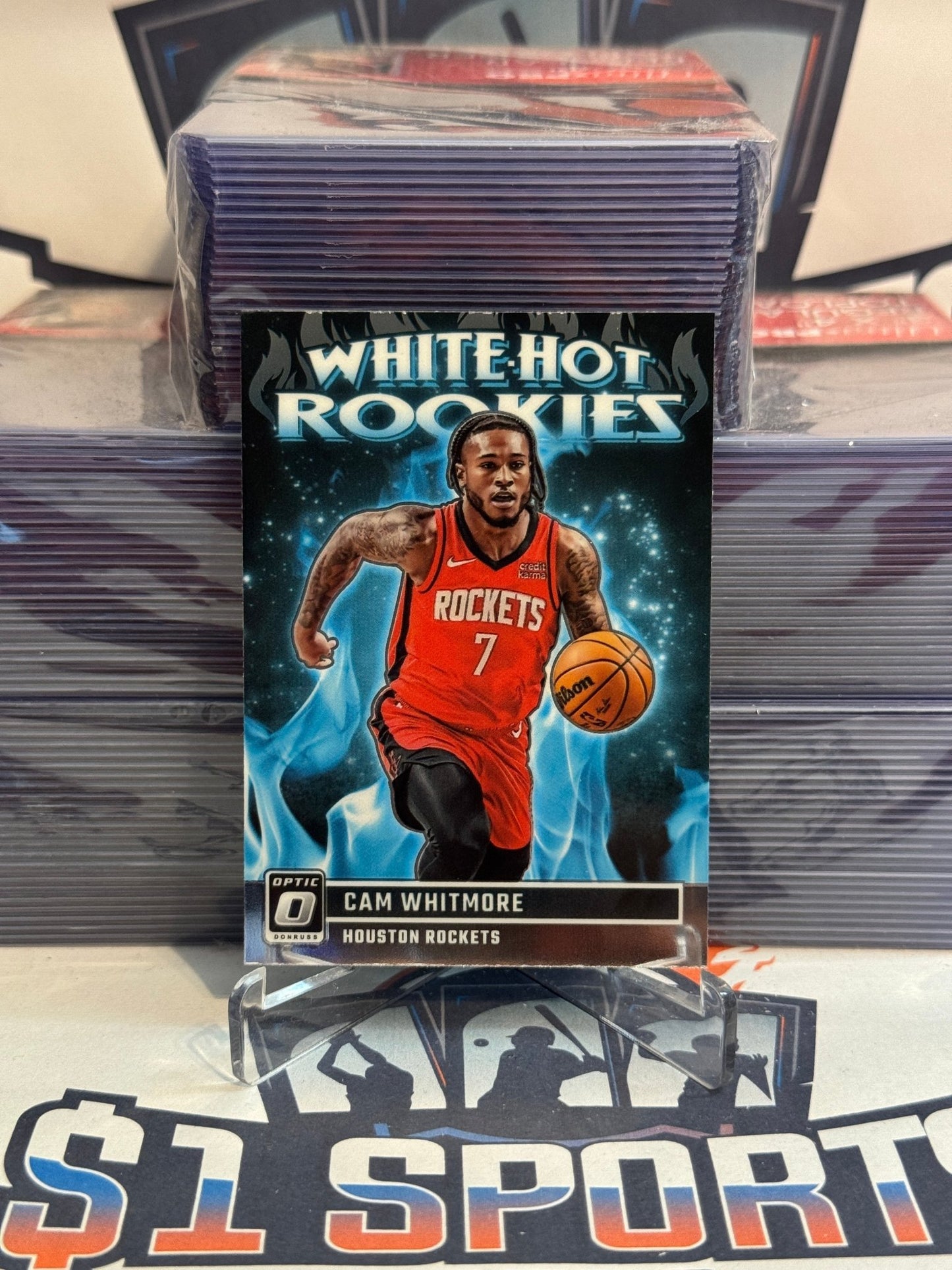 2023 Donruss Optic (White Hot Rookies) Cam Whitmore #5