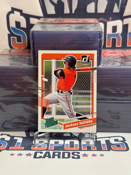 2023 Donruss (Rated Prospect) Jackson Holliday Rookie #76