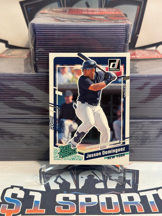 2023 Donruss (Rated Prospect) Jasson Dominguez #89