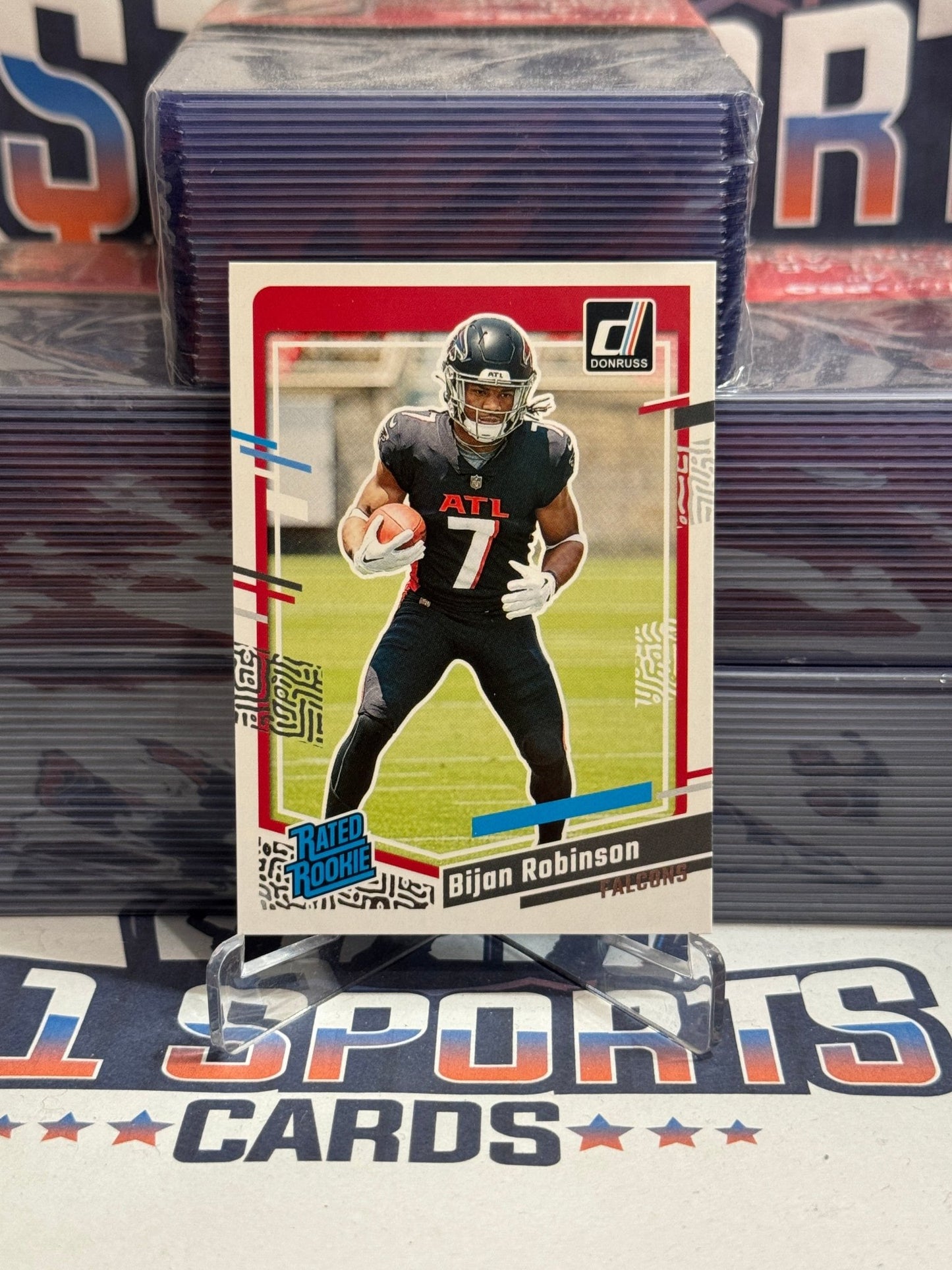 2023 Donruss (Rated Rookie) Bijan Robinson #305