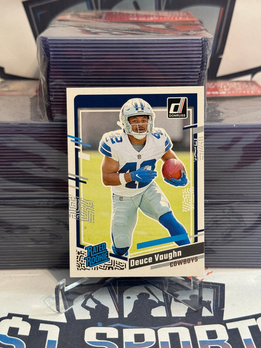 2023 Donruss (Rated Rookie) Deuce Vaughn #324