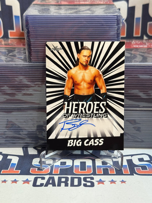 2023 Leaf Heroes of Wrestling WWE (Auto) Big Cass #BA - BC1