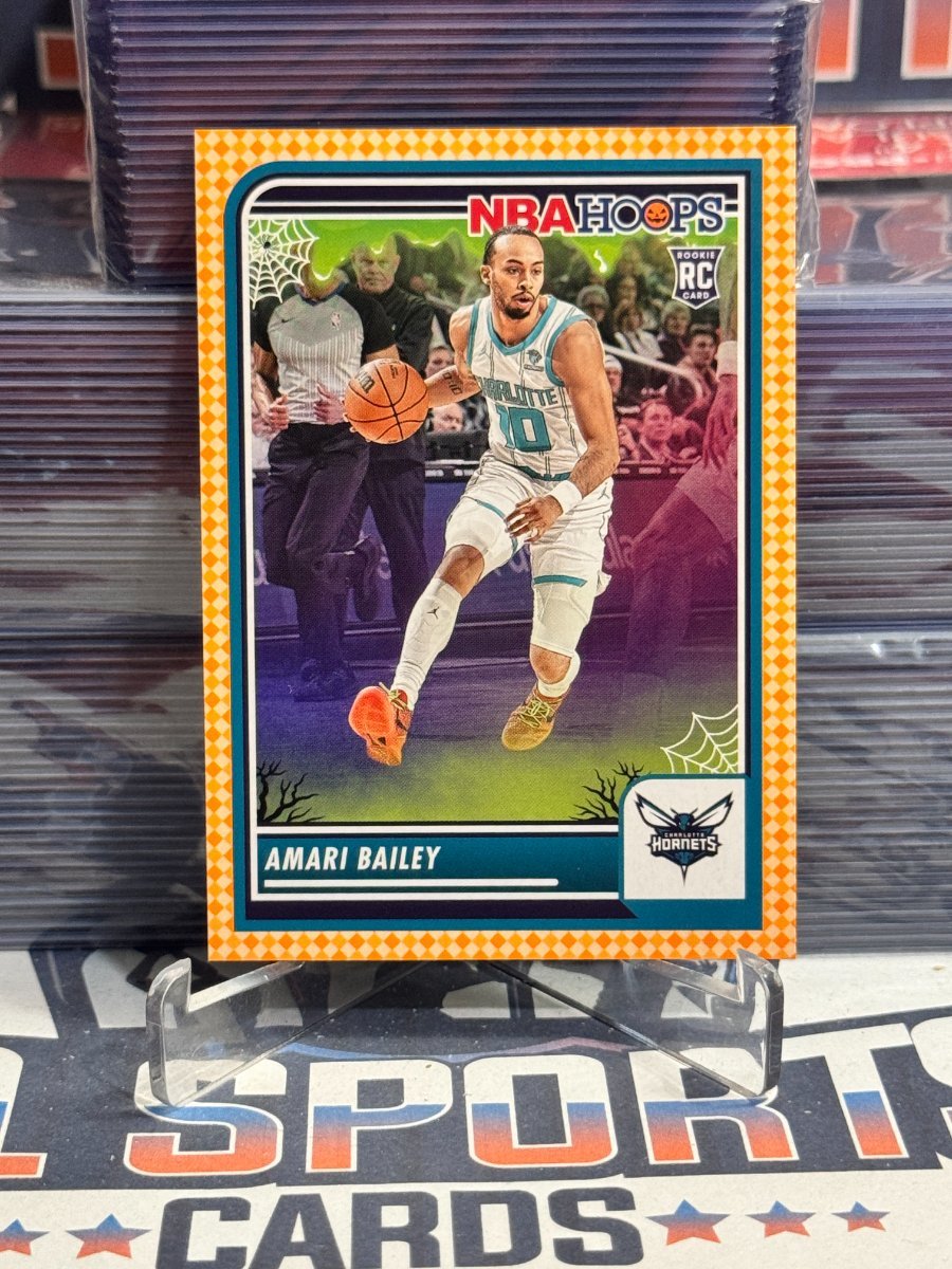 2023 NBA Hoops (Haunted Hoops, Orange) Amari Bailey Rookie 236