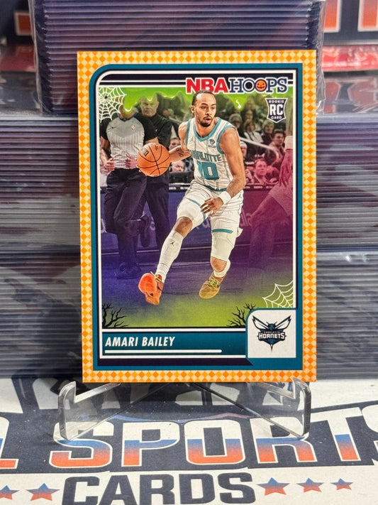 2023 NBA Hoops (Haunted Hoops, Orange) Amari Bailey Rookie 236