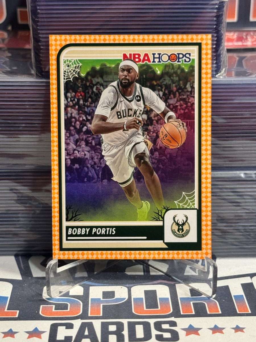 2023 NBA Hoops (Haunted Hoops, Orange) Bobby Portis 48