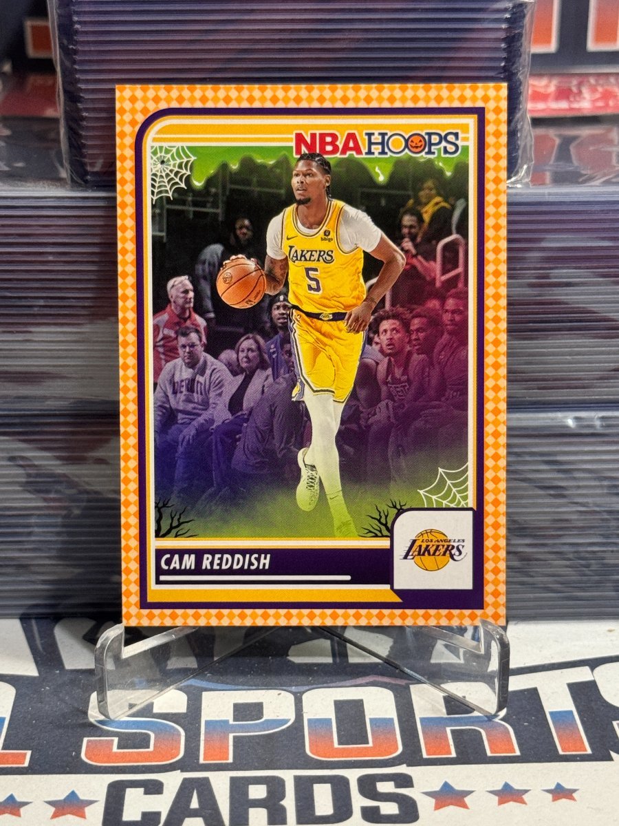 2023 NBA Hoops (Haunted Hoops, Orange) Cam Reddish 272
