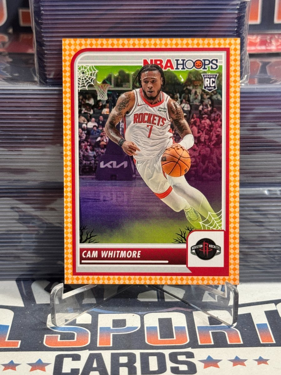 2023 NBA Hoops (Haunted Hoops, Orange) Cam Whitmore Rookie 109