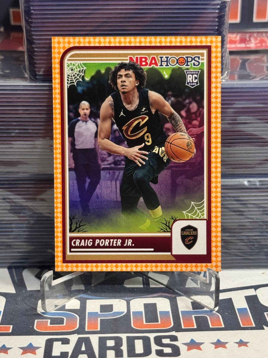 2023 NBA Hoops (Haunted Hoops, Orange) Craig Porter Jr. Rookie 65