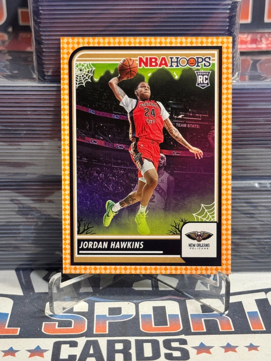 2023 NBA Hoops (Haunted Hoops, Orange) Jordan Hawkins Rookie 125