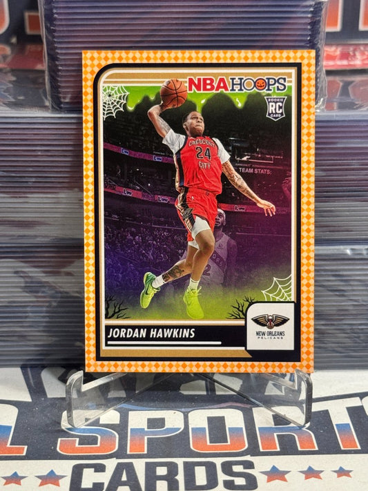 2023 NBA Hoops (Haunted Hoops, Orange) Jordan Hawkins Rookie 125