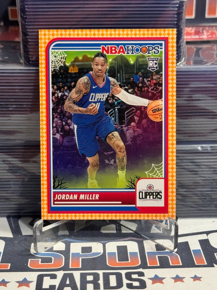 2023 NBA Hoops (Haunted Hoops, Orange) Jordan Miller Rookie 237
