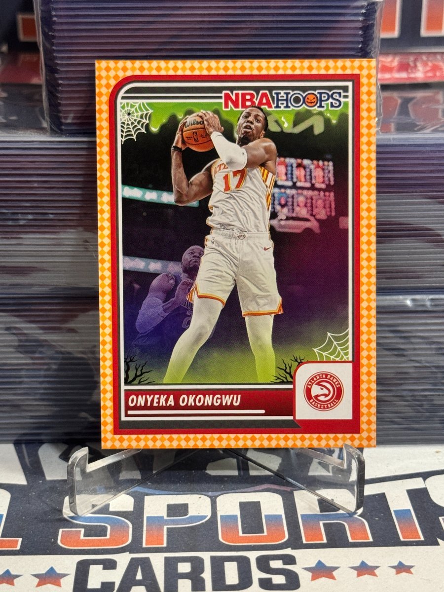 2023 NBA Hoops (Haunted Hoops, Orange) Onyeka Okongwu 244