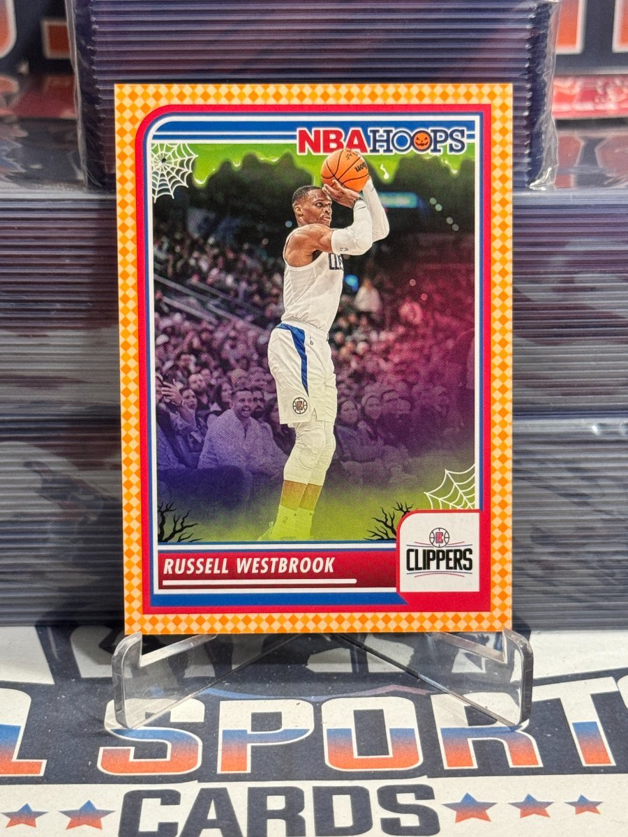 2023 NBA Hoops (Haunted Hoops, Orange) Russell Westbrook 211