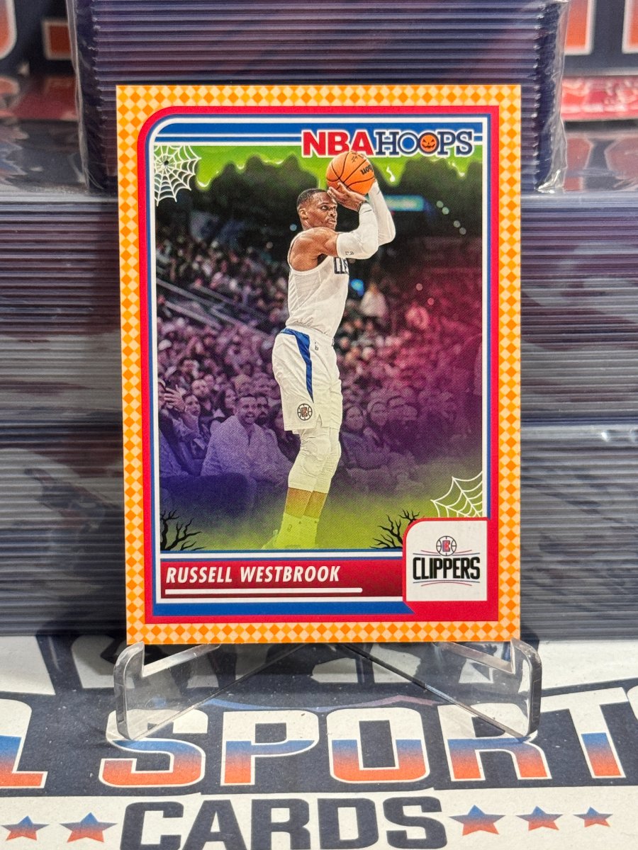 2023 NBA Hoops (Haunted Hoops, Orange) Russell Westbrook #211