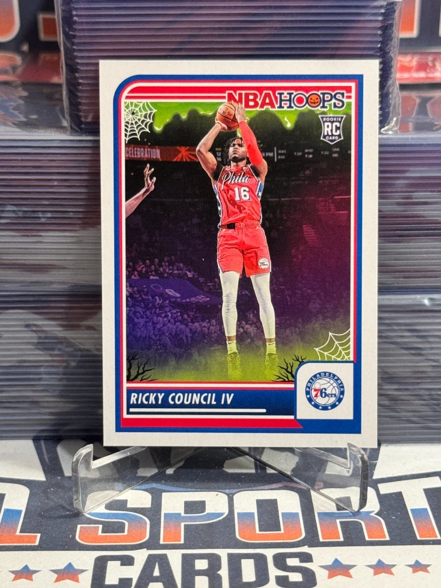 2023 NBA Hoops (Haunted Hoops) Ricky Council IV Rookie 168