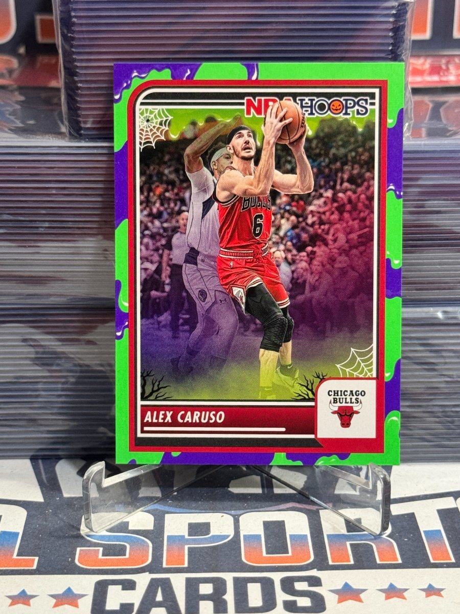 2023 NBA Hoops (Haunted Hoops, Slime) Alex Caruso 116