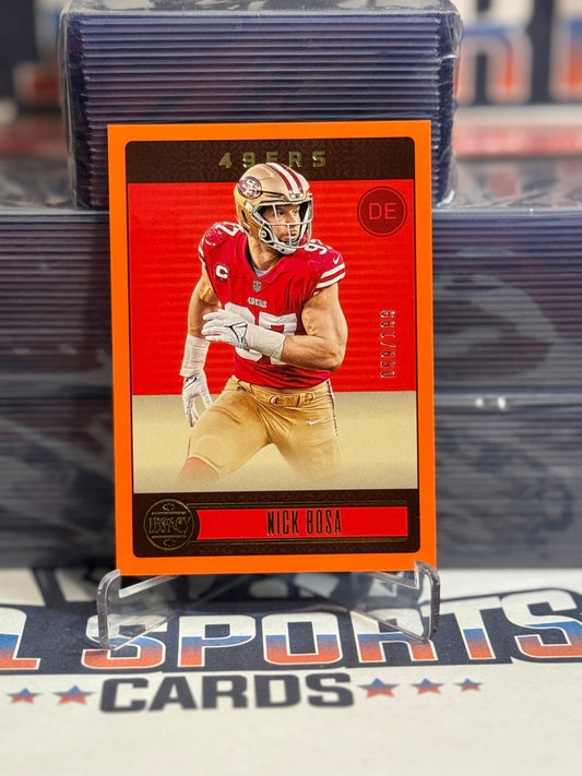 2023 Panini Legacy (Orange 59/199) Nick Bosa 88