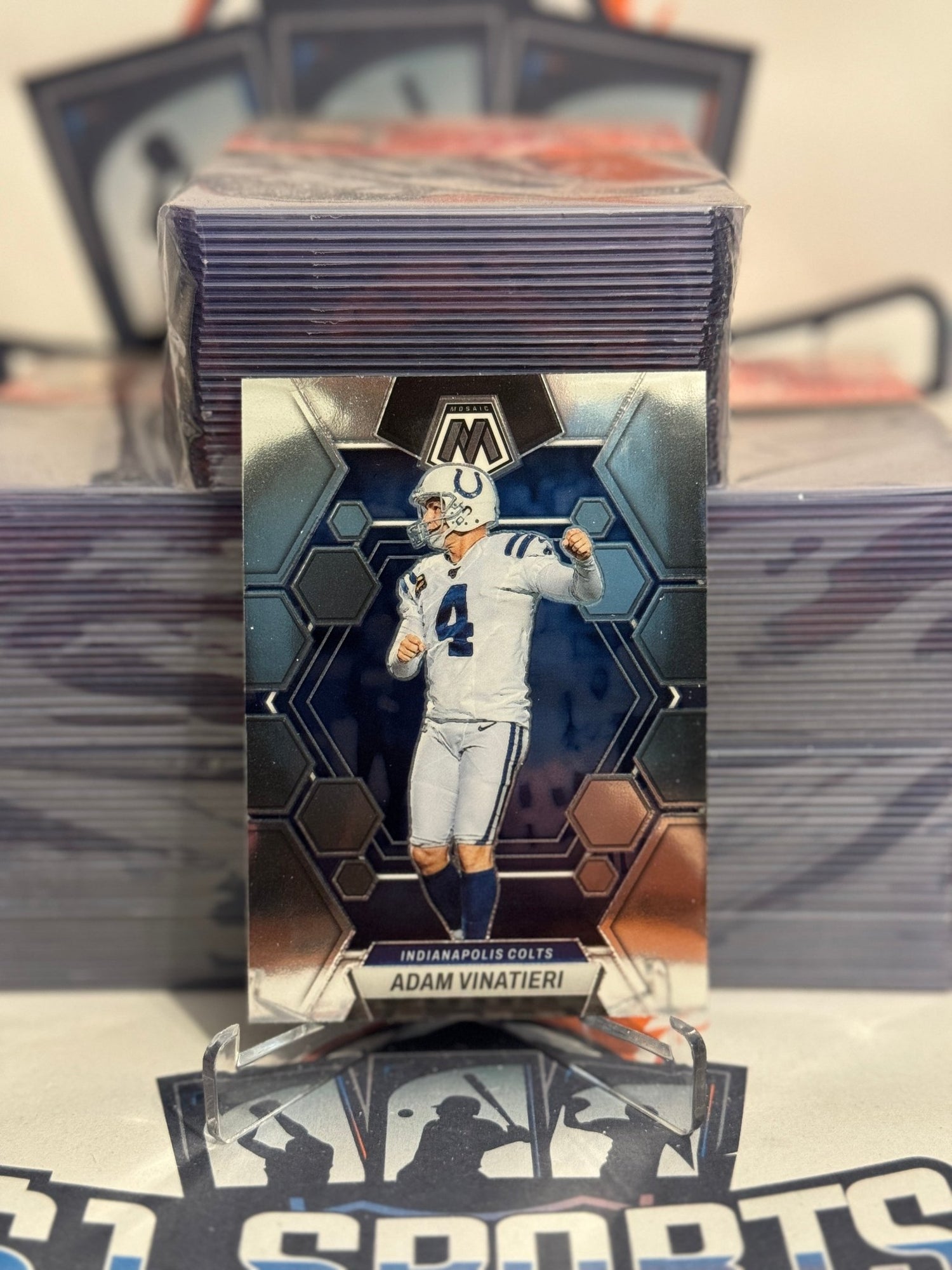 2023 Panini Mosaic Adam Vinatieri #98